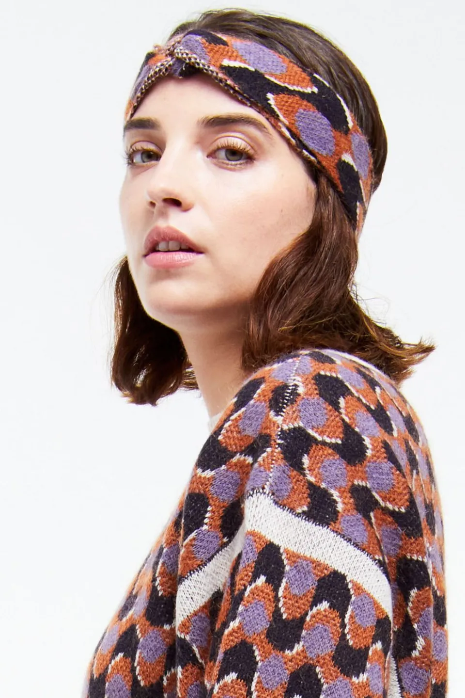 Clearance Mapoésie Bandeau Onde Parme