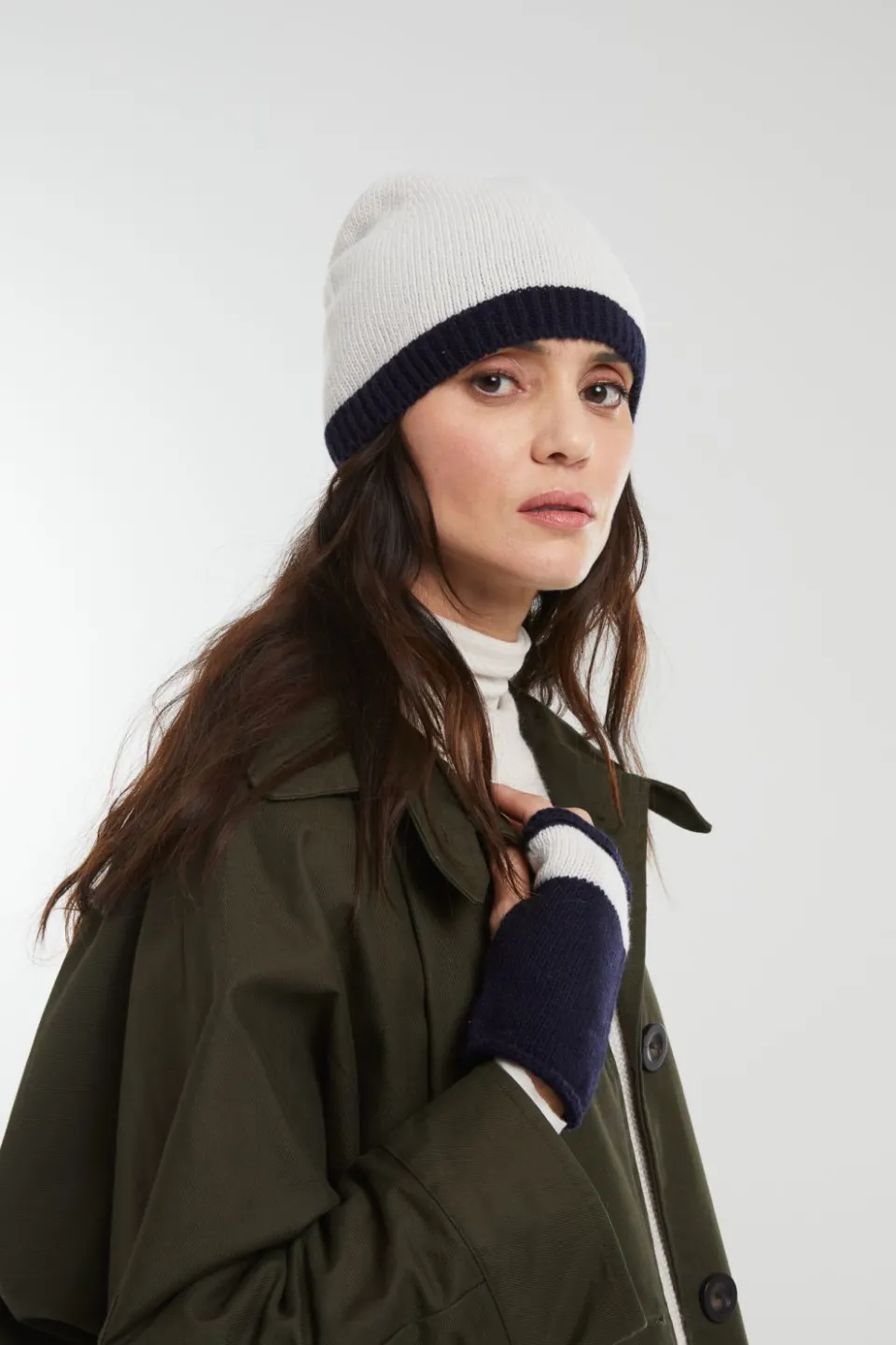 Hot Mapoésie Bonnet Liv Ecru