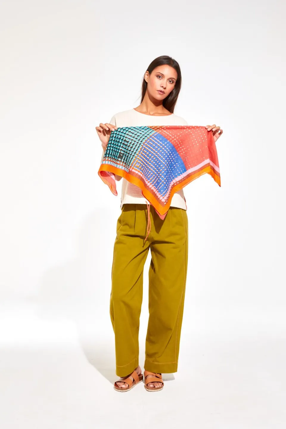 Fashion Mapoésie Carré Panache Multico