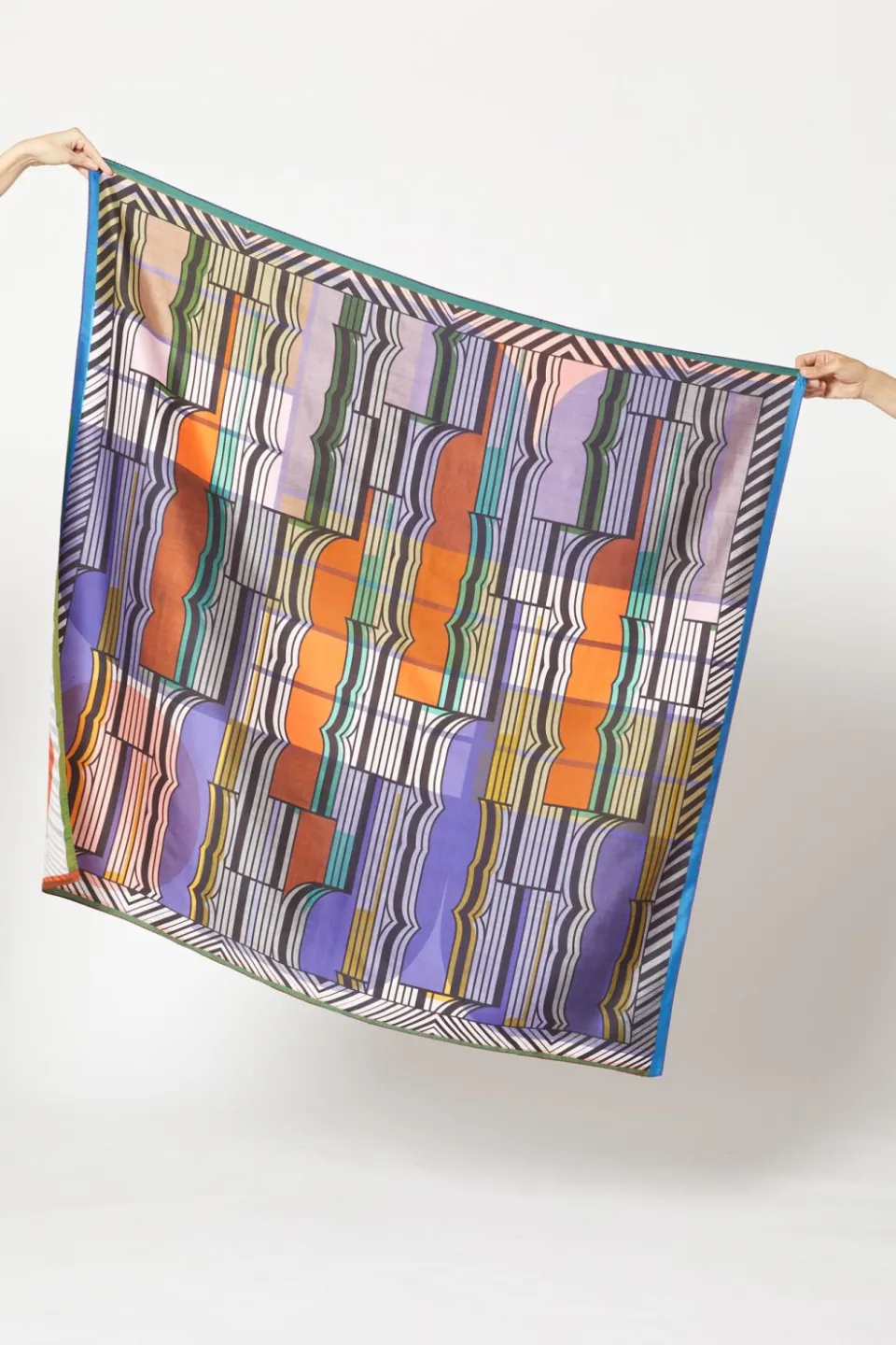 New Mapoésie CARRÉ RITOURNELLE VIOLET