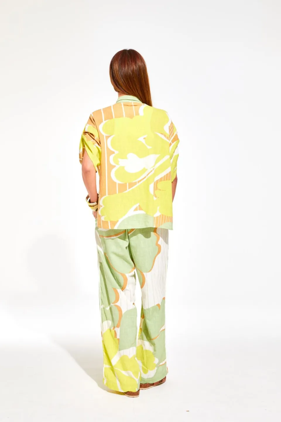 Hot Mapoésie Chemise Andrew Anemone Lime