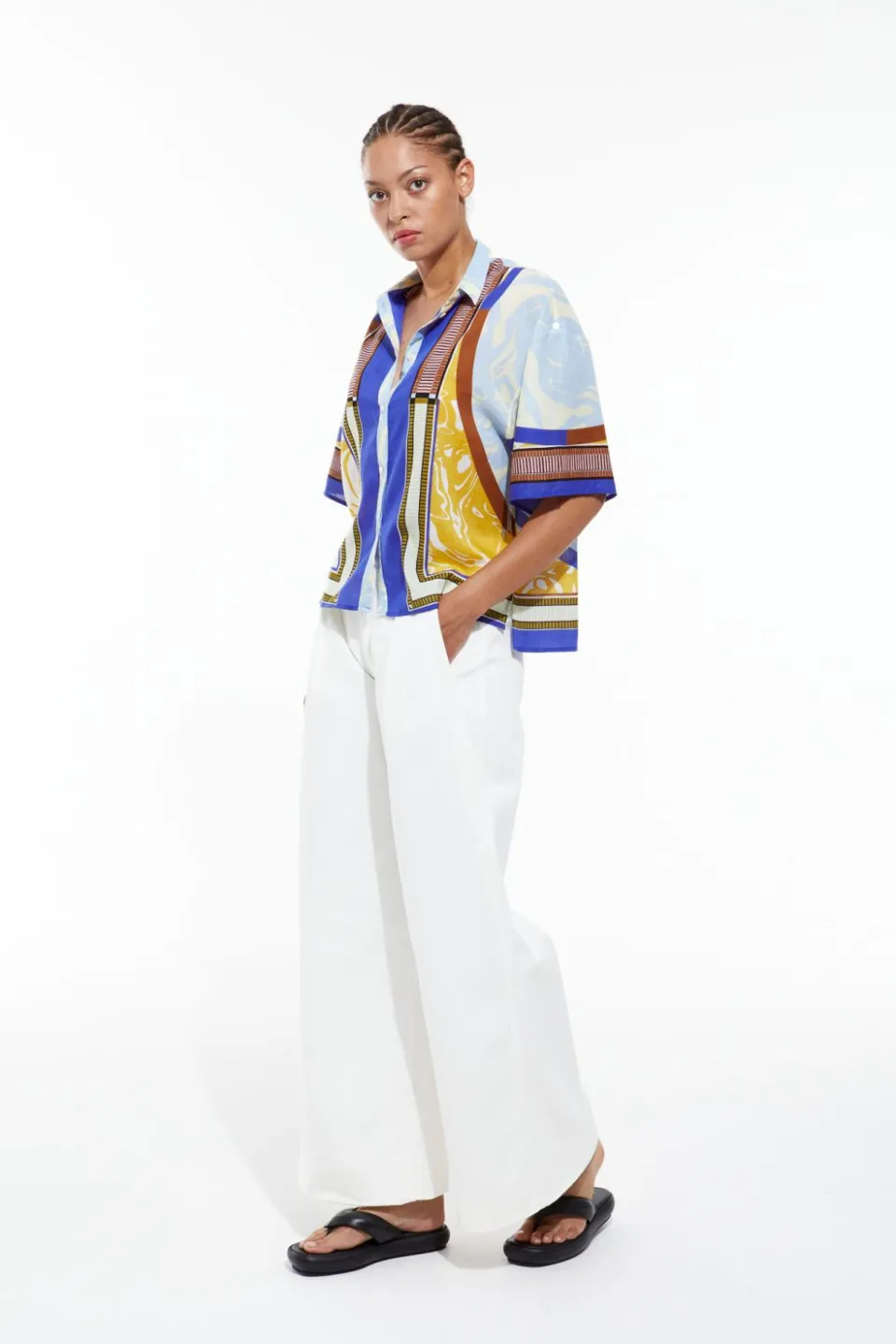 Hot Mapoésie Chemise Andrew Fusion Citrine