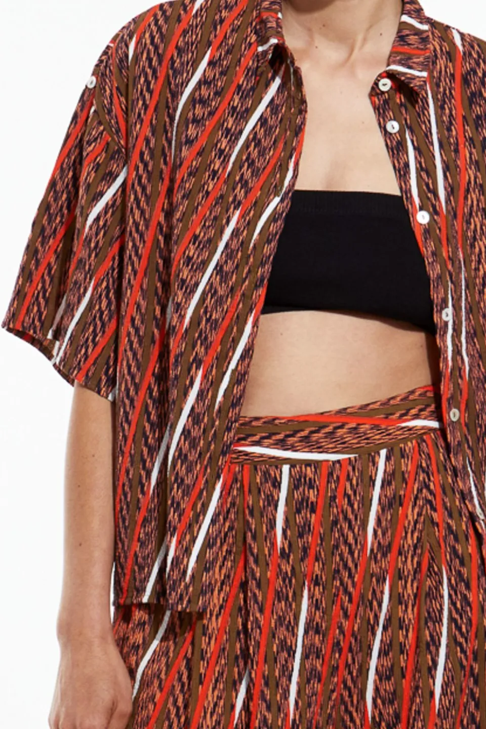 Hot Mapoésie Chemise Andrew Resonance Cinabre