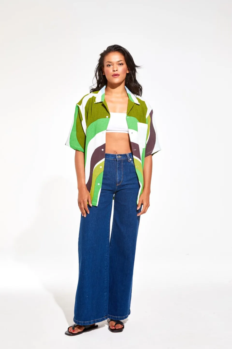 Fashion Mapoésie Chemise Homy Halo Kaki