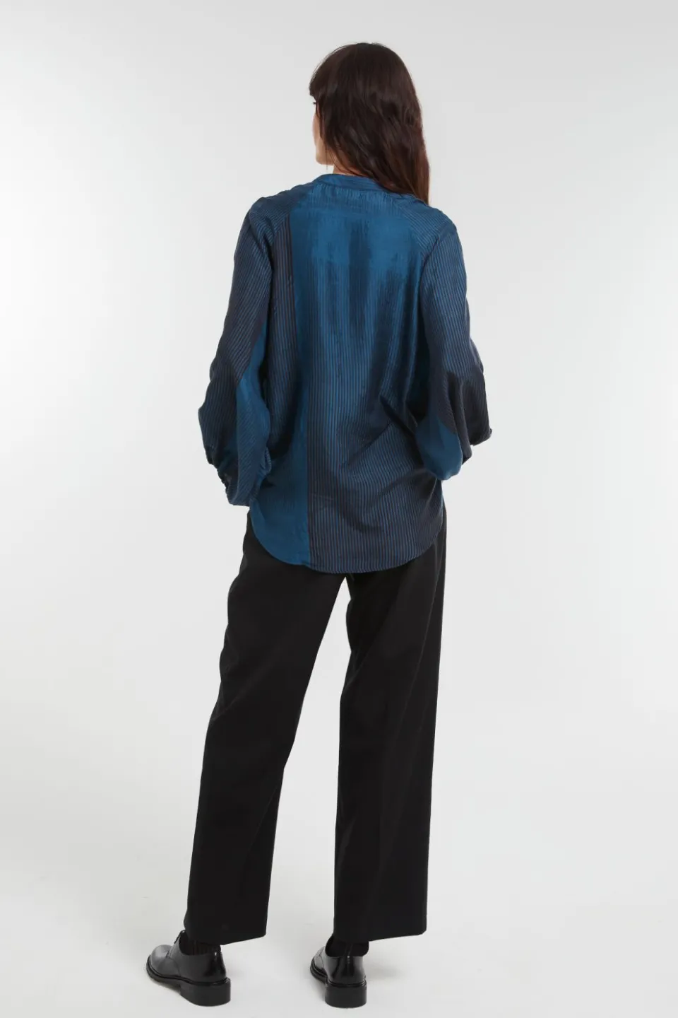 Online Mapoésie Chemise Lola Spectre Bleu