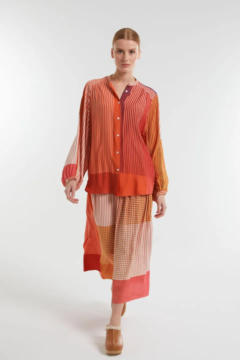 Online Mapoésie Chemise Lola Vibrant Rose
