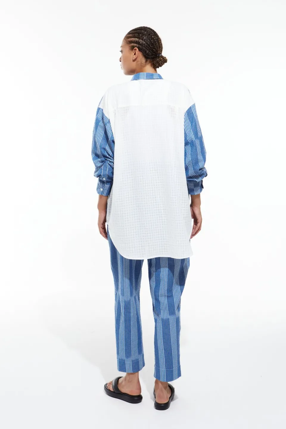 Outlet Mapoésie Chemise Marcel Lueur Bleu