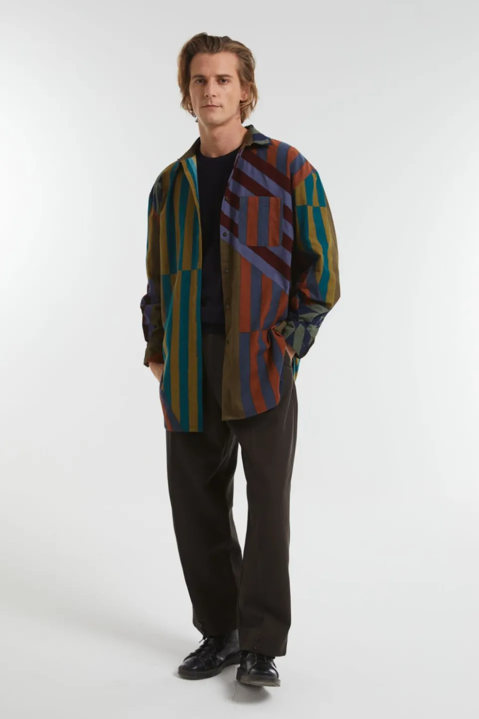 Online Mapoésie Chemise Marcel Shibuya Kaki