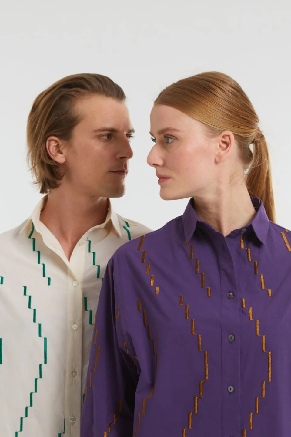Outlet Mapoésie Chemise Rosalie Calder Violet