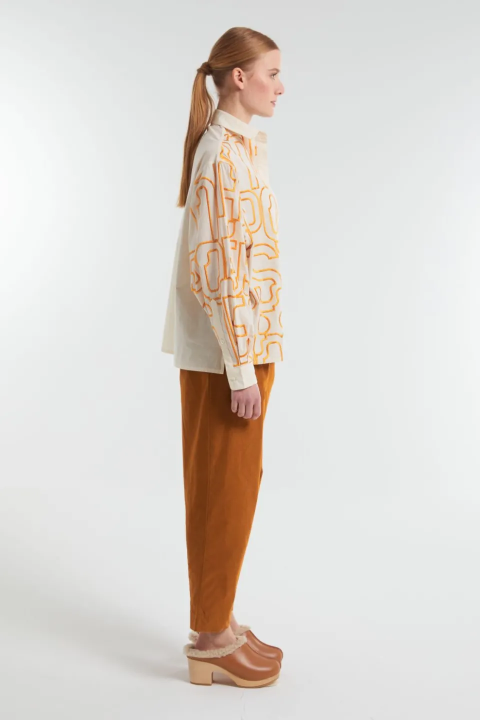 Discount Mapoésie Chemise Rosalie Lyrique Ecru