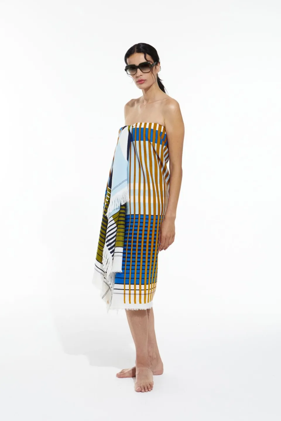 Sale Mapoésie Drap De Plage Divine Bleu