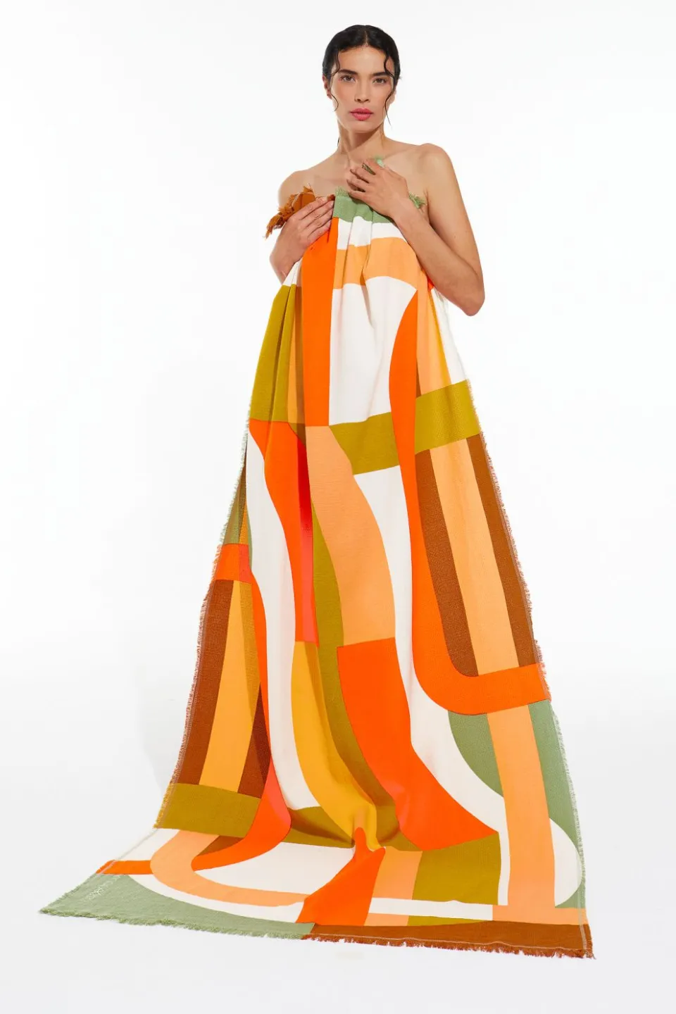 Online Mapoésie Drap De Plage Supersonic Orange
