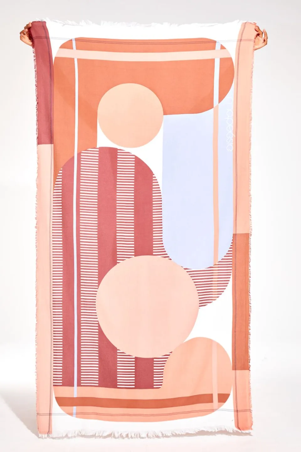 Outlet Mapoésie Drap De Plage Abstract Rose