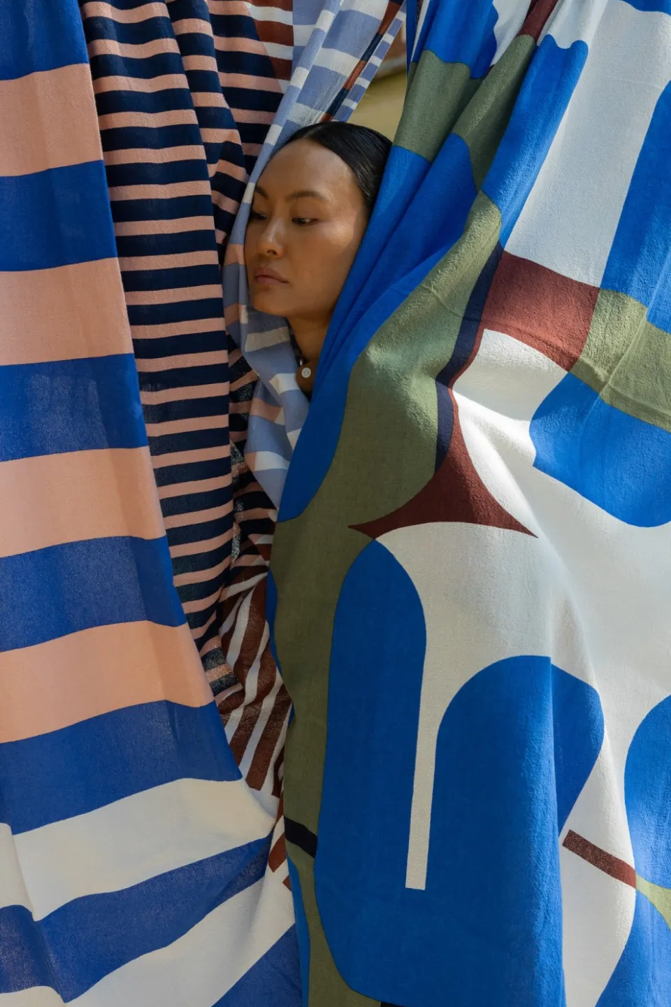 Discount Mapoésie Drap De Plage Chance Bleu