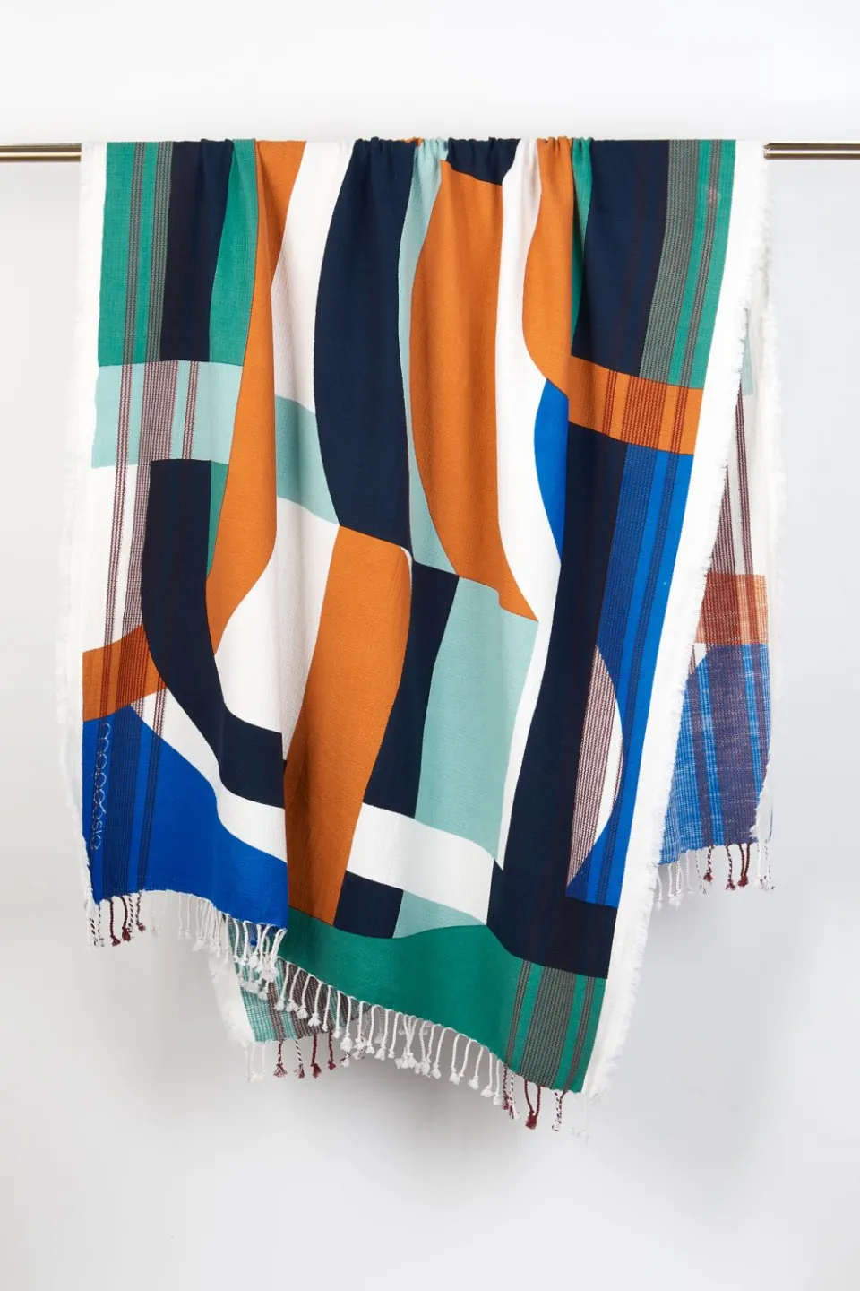 Fashion Mapoésie DRAP DE PLAGE SUPERSONIC BLEU