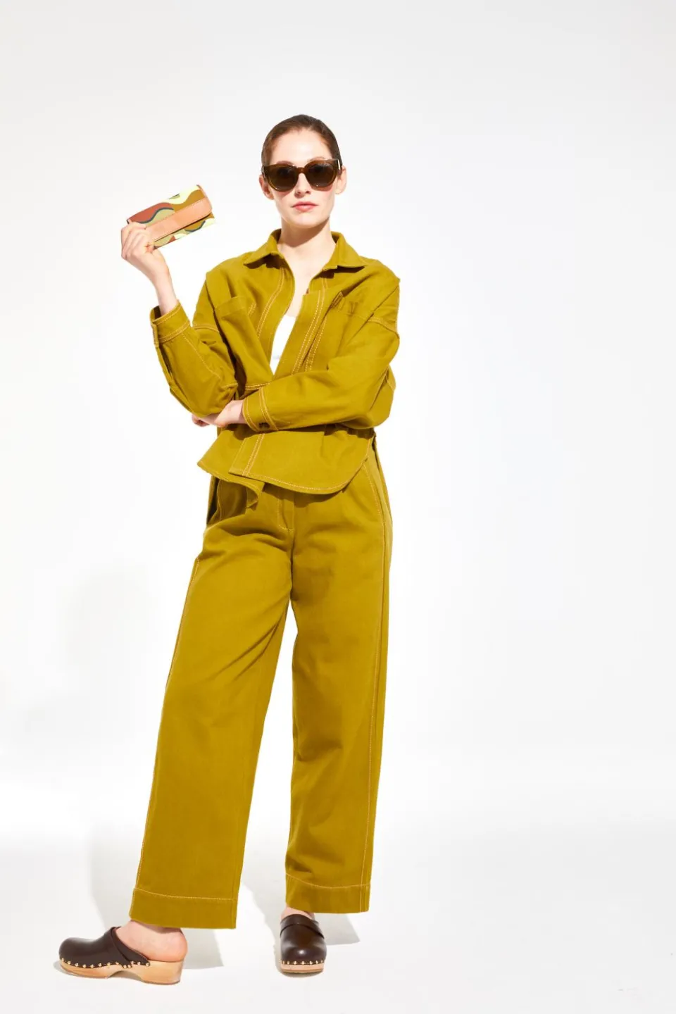 New Mapoésie Etui À Lunettes Sunny Nazare Kaki