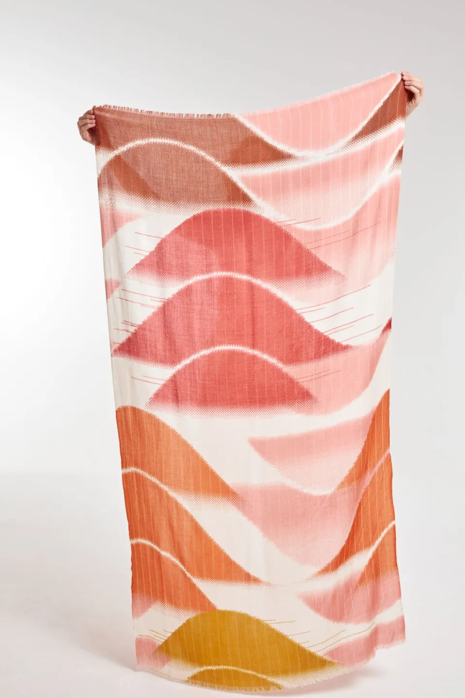 Discount Mapoésie Foulard Brume Corail
