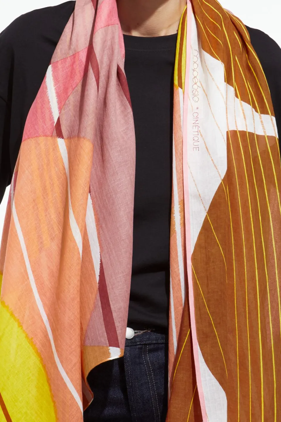 Hot Mapoésie Foulard Cinétique Lime
