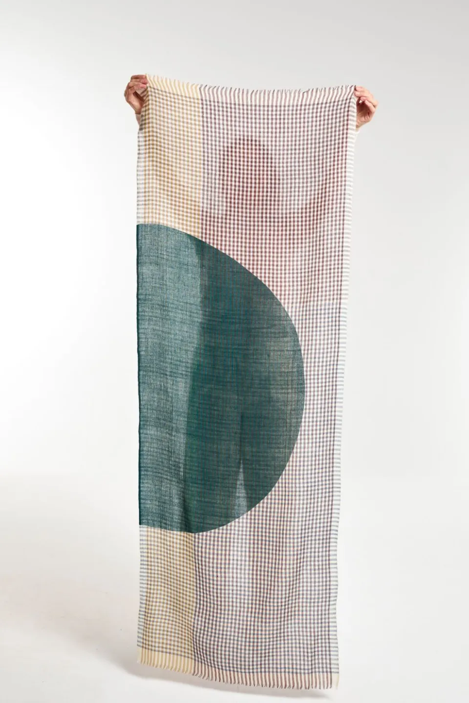 Fashion Mapoésie Foulard Cosmic Emeraude