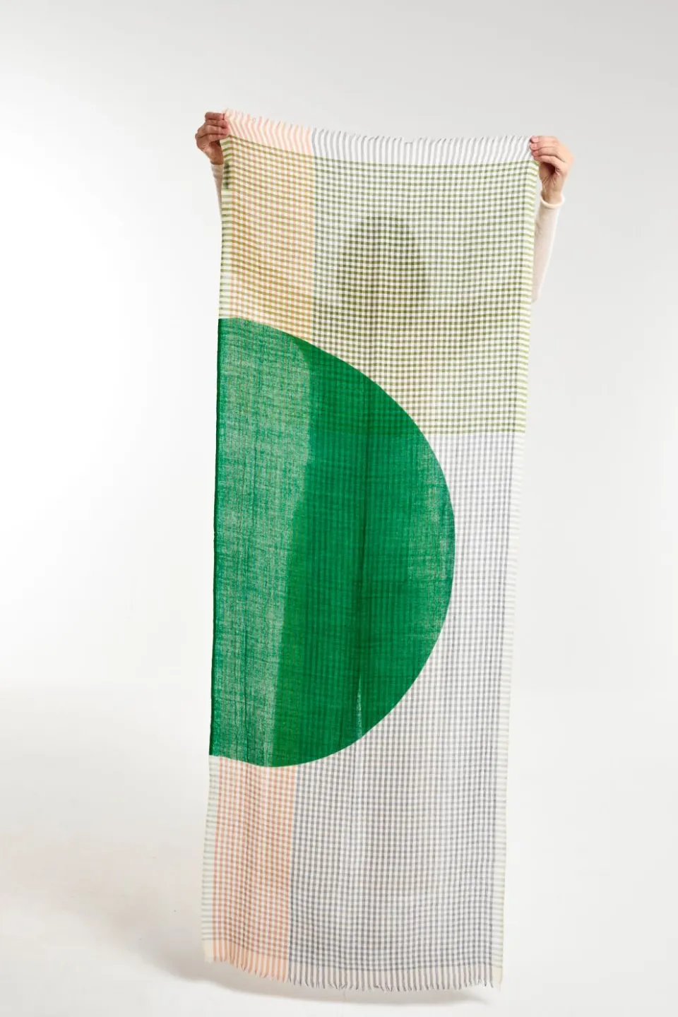 Online Mapoésie Foulard Cosmic Vert
