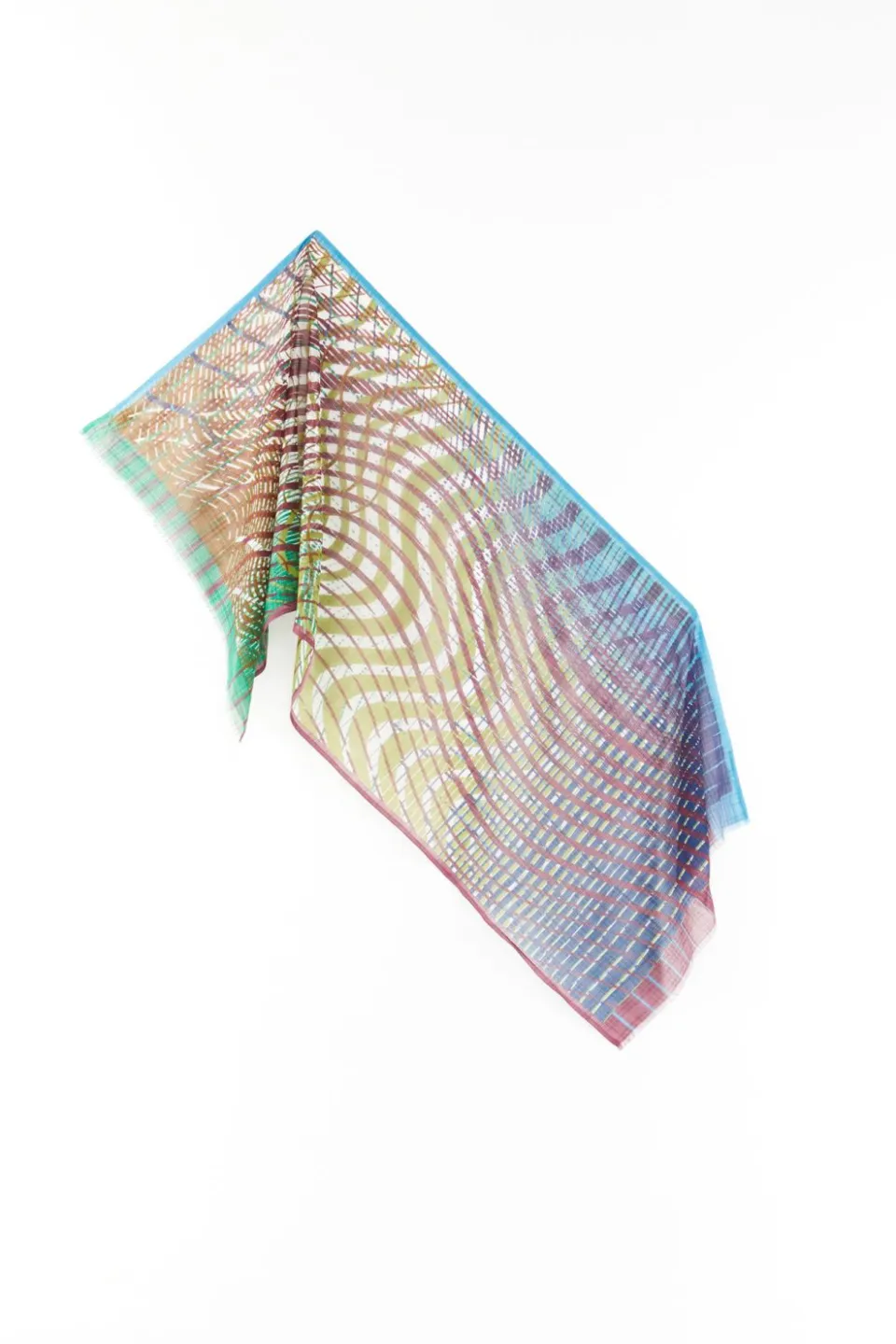 Discount Mapoésie Foulard Cosmique Vert