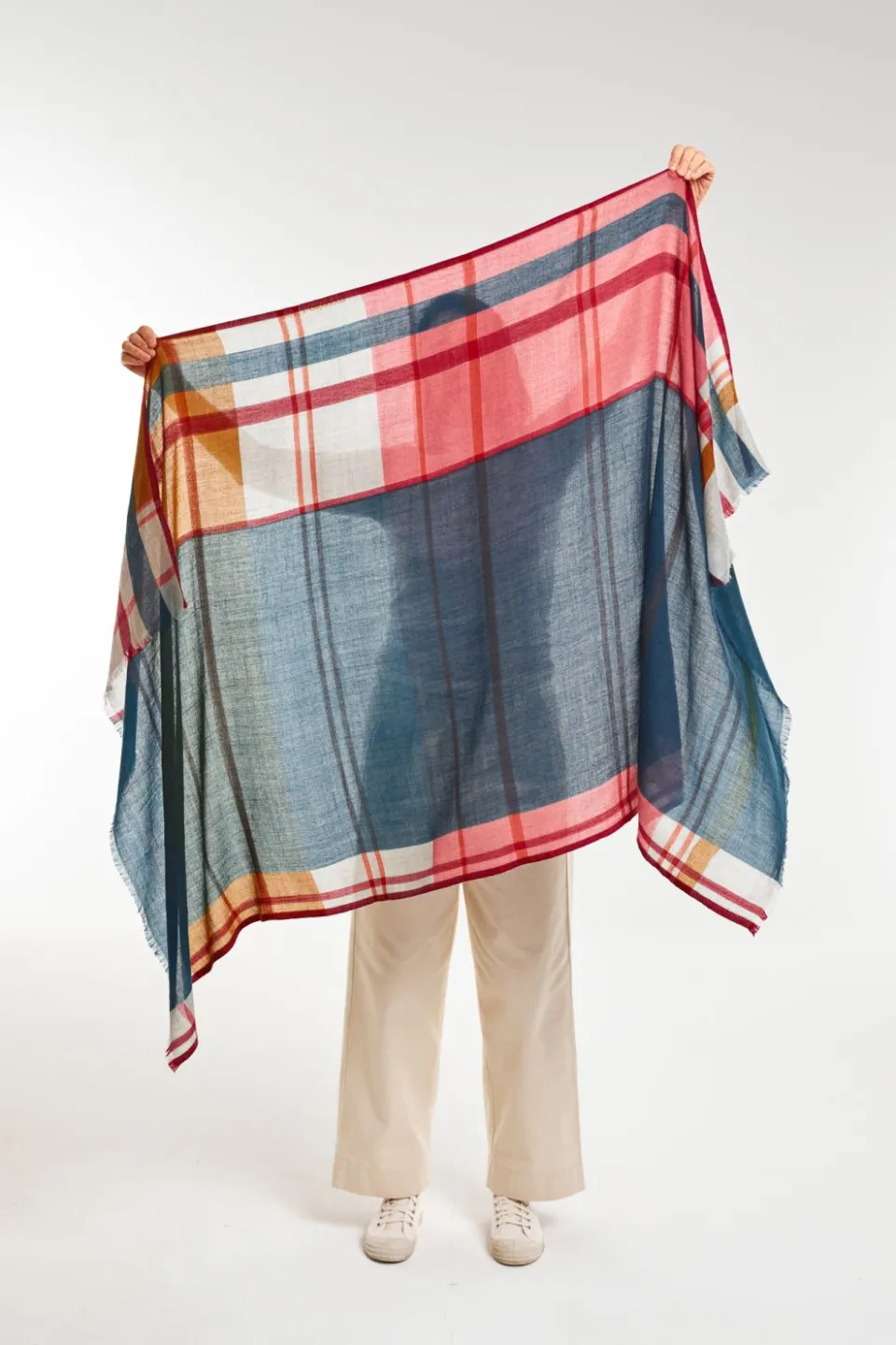 Best Mapoésie Foulard Divine Blush Gris