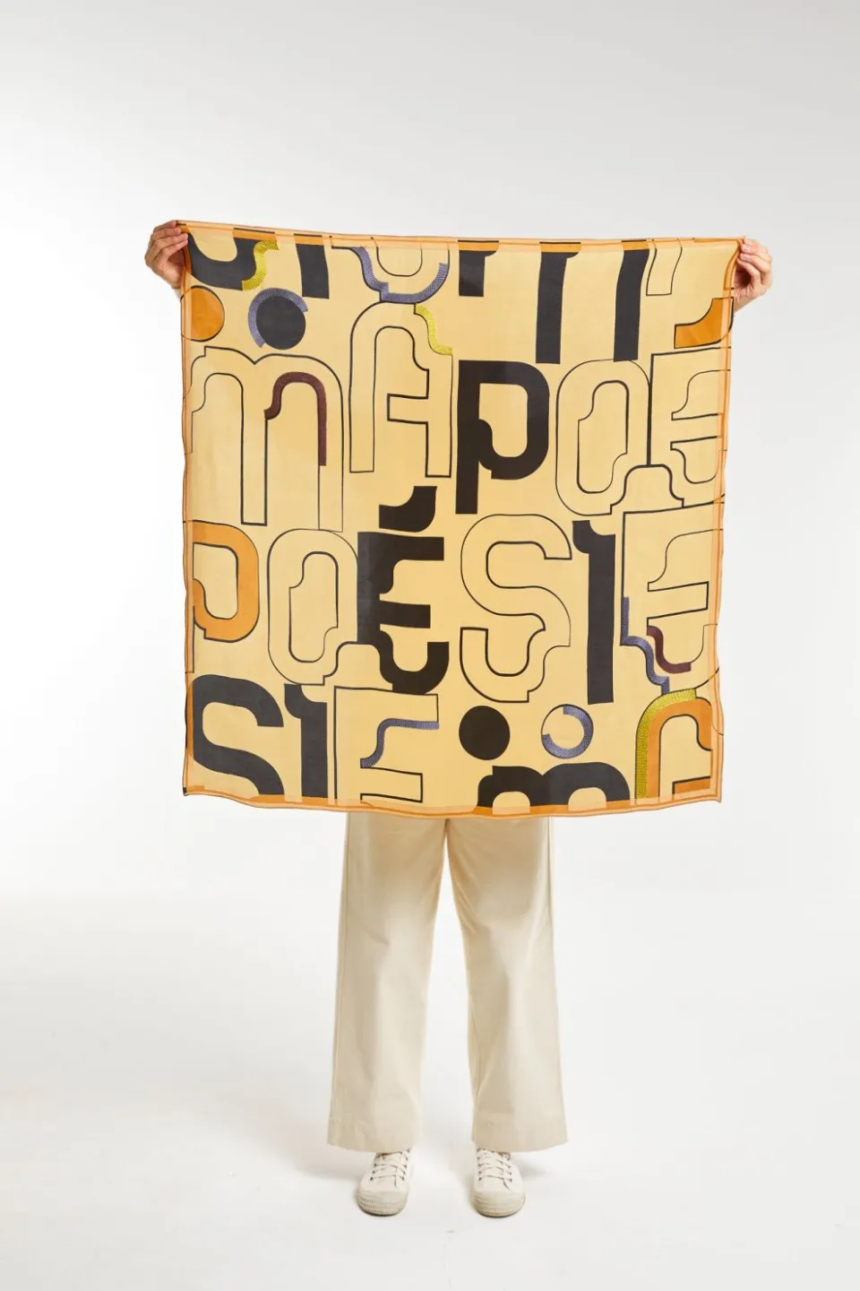 Sale Mapoésie Foulard Idole Ambre