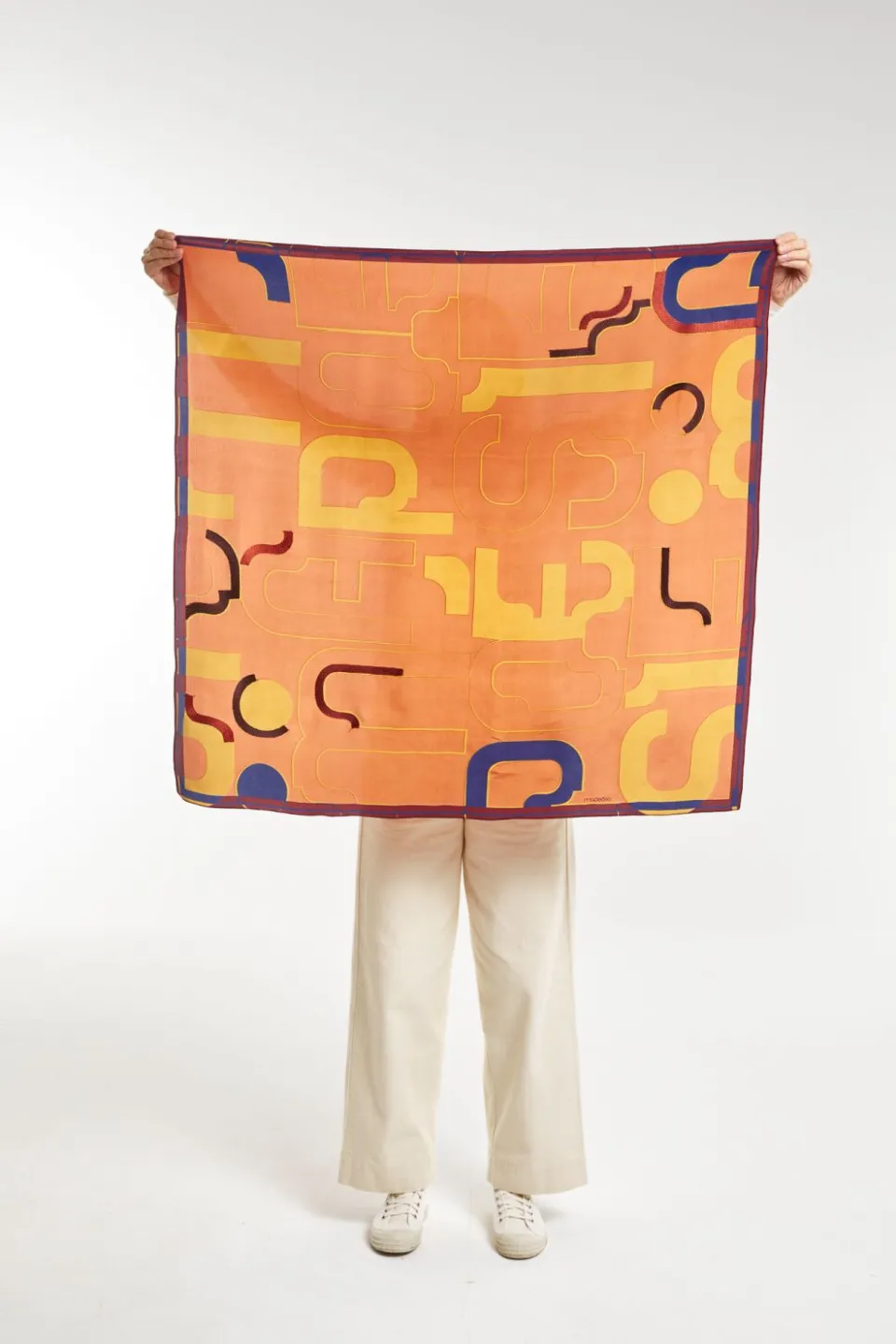 Discount Mapoésie Foulard Idole Terracotta