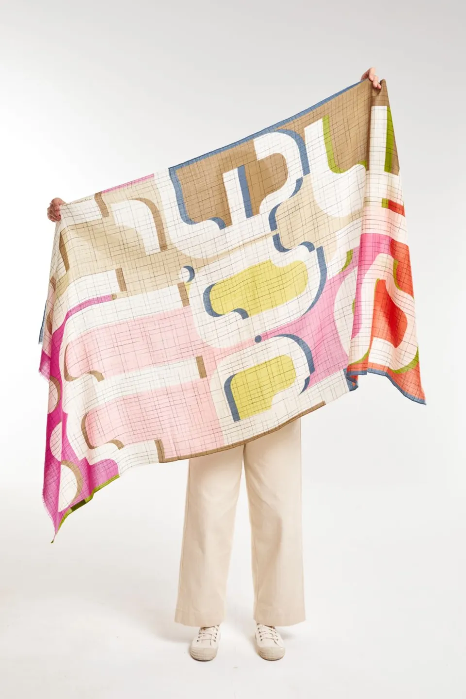 Fashion Mapoésie Foulard Lyrique Pastel