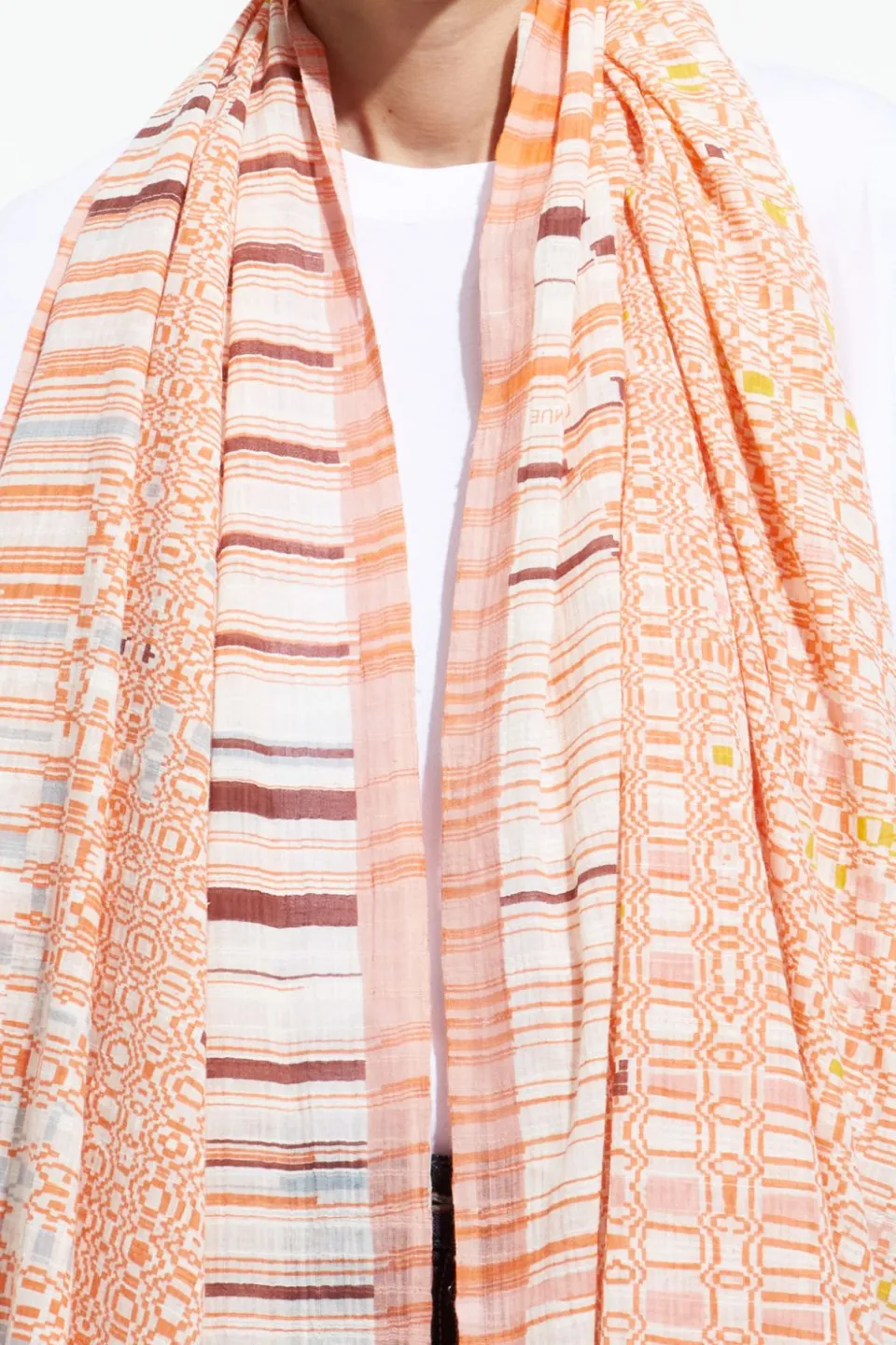 Sale Mapoésie Foulard Mue Orange