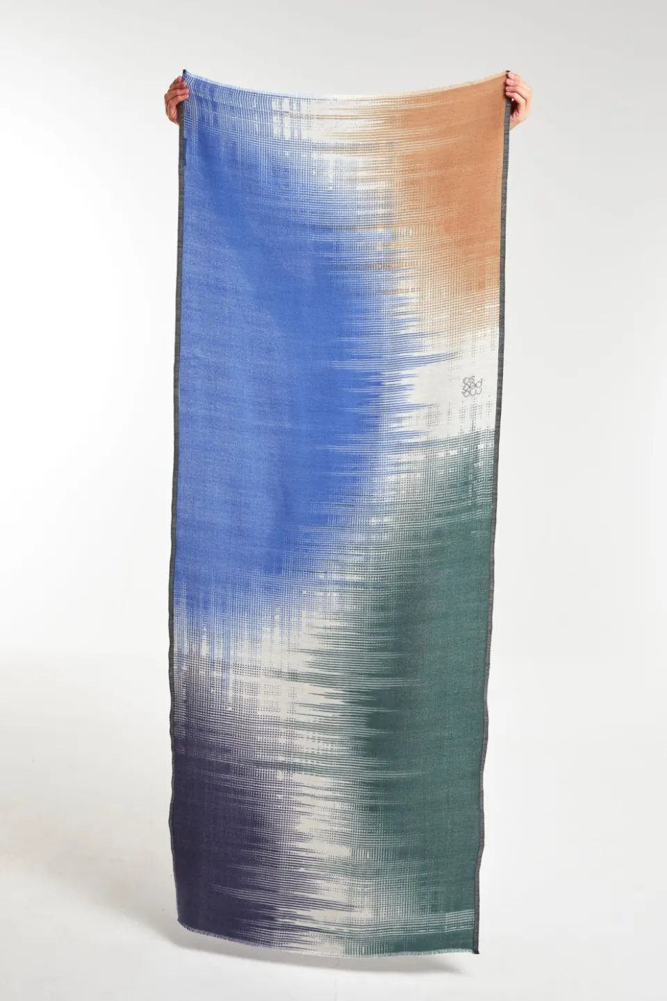 Best Mapoésie Foulard Osmose Bleu Vert