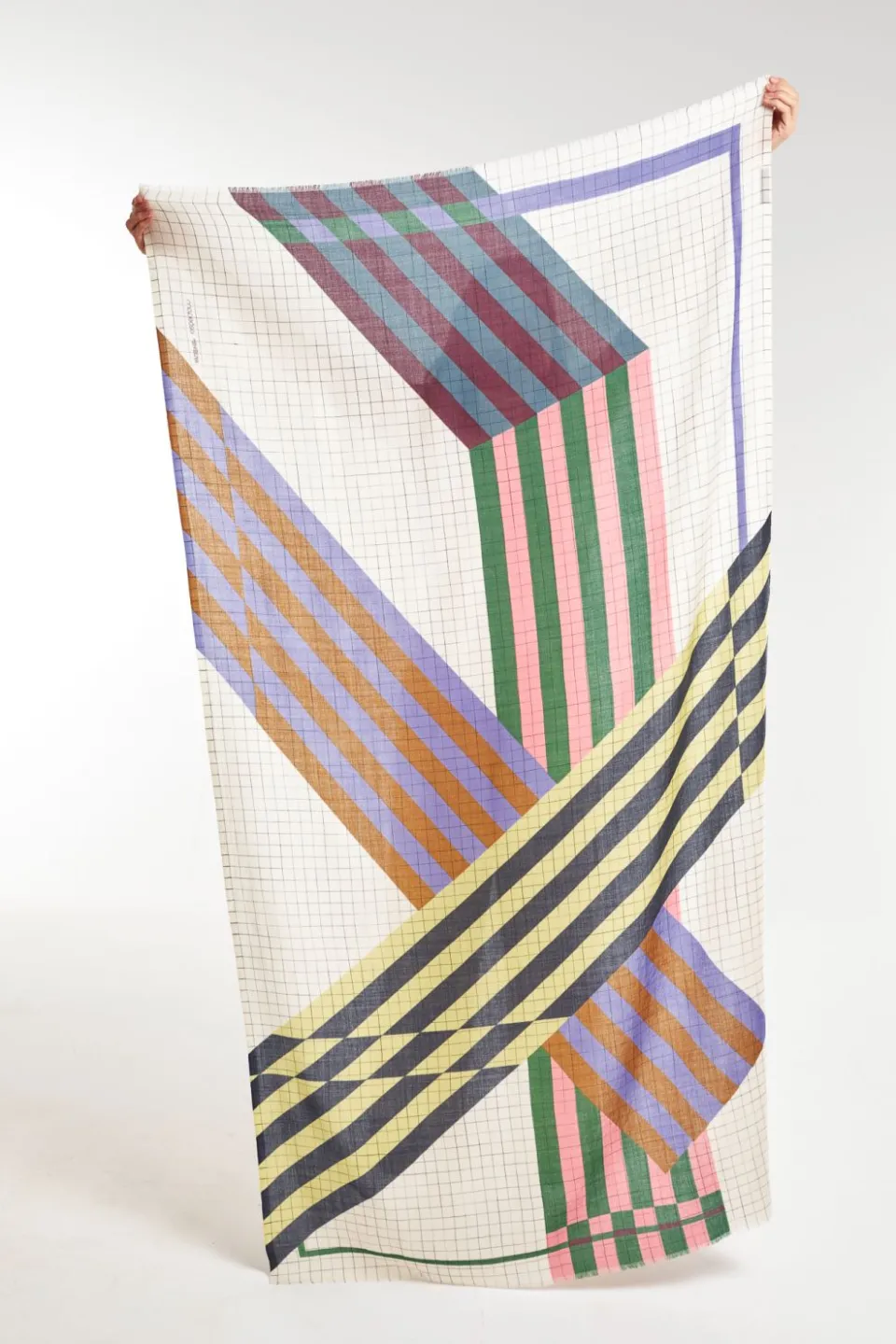 Online Mapoésie Foulard Shibuya Pastel