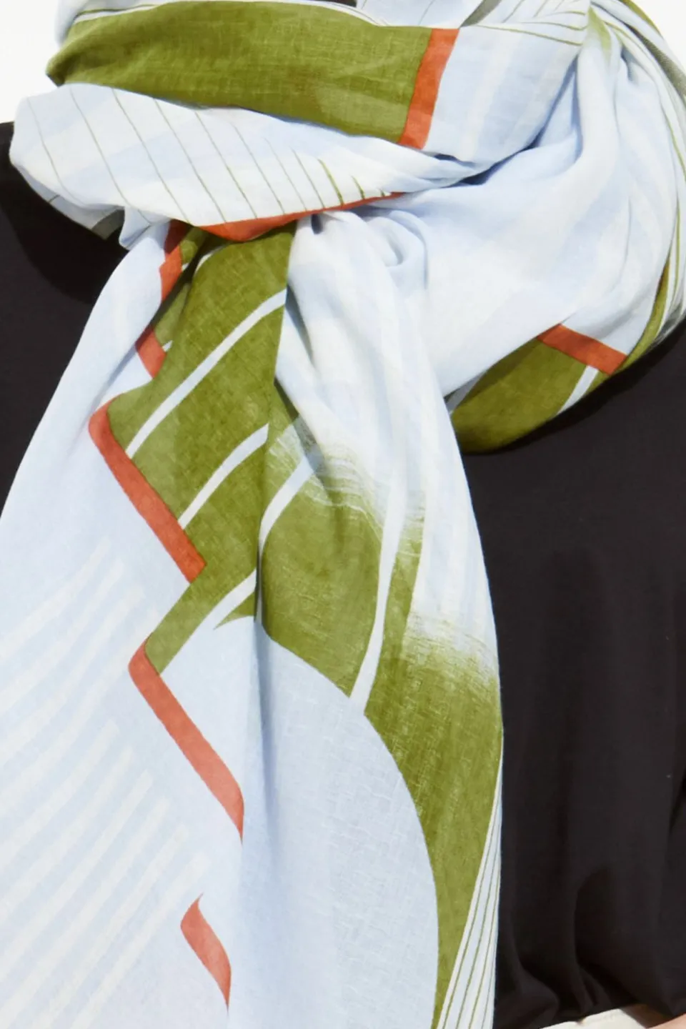 Best Mapoésie Foulard Soleil Levant Kaki