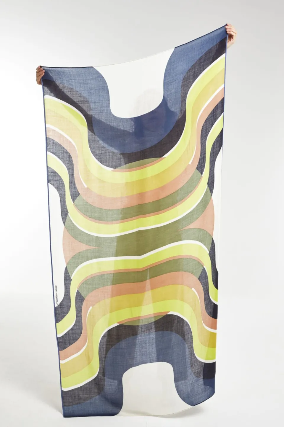 Fashion Mapoésie Foulard Songe Lime
