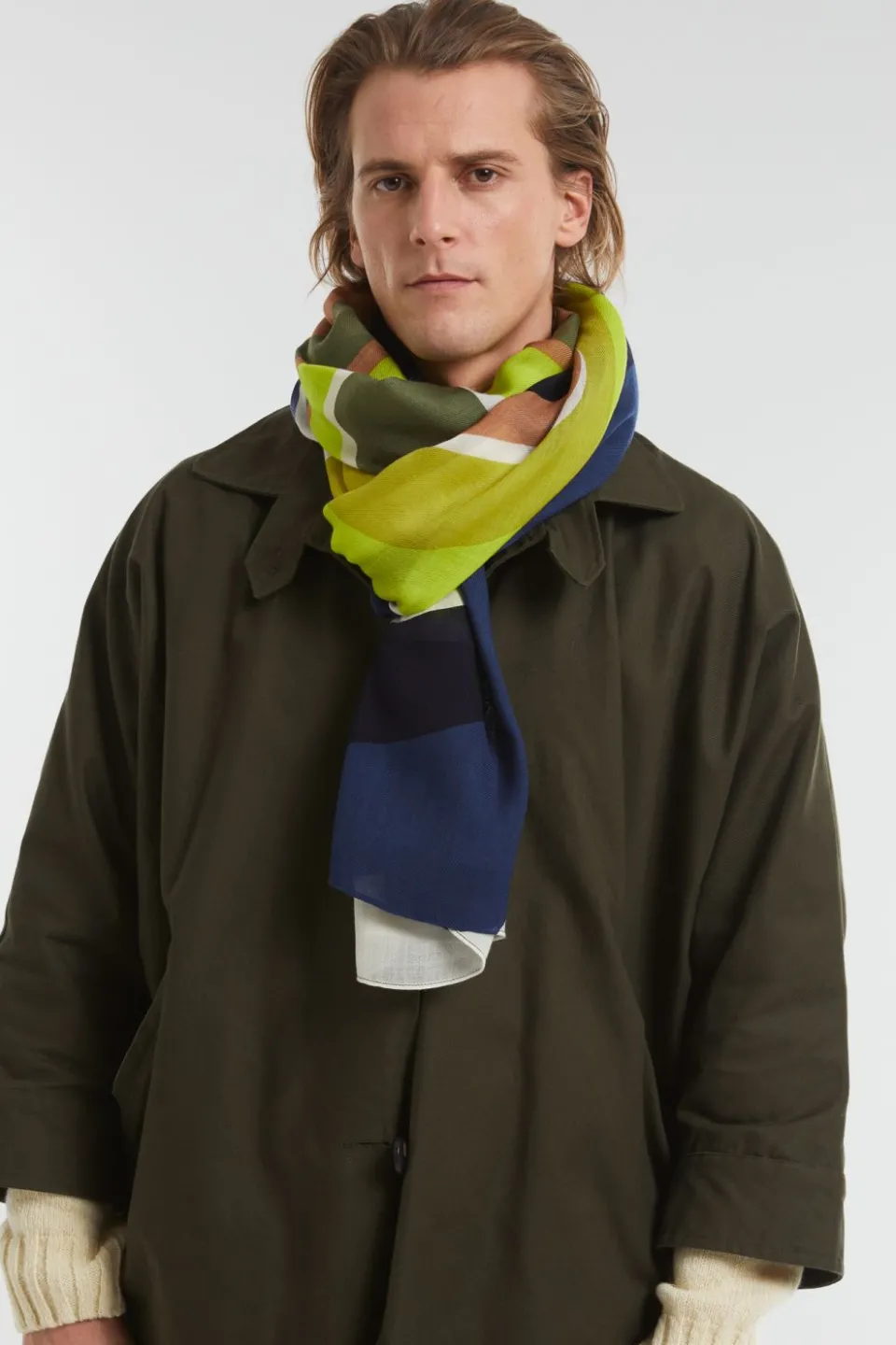 Fashion Mapoésie Foulard Songe Lime
