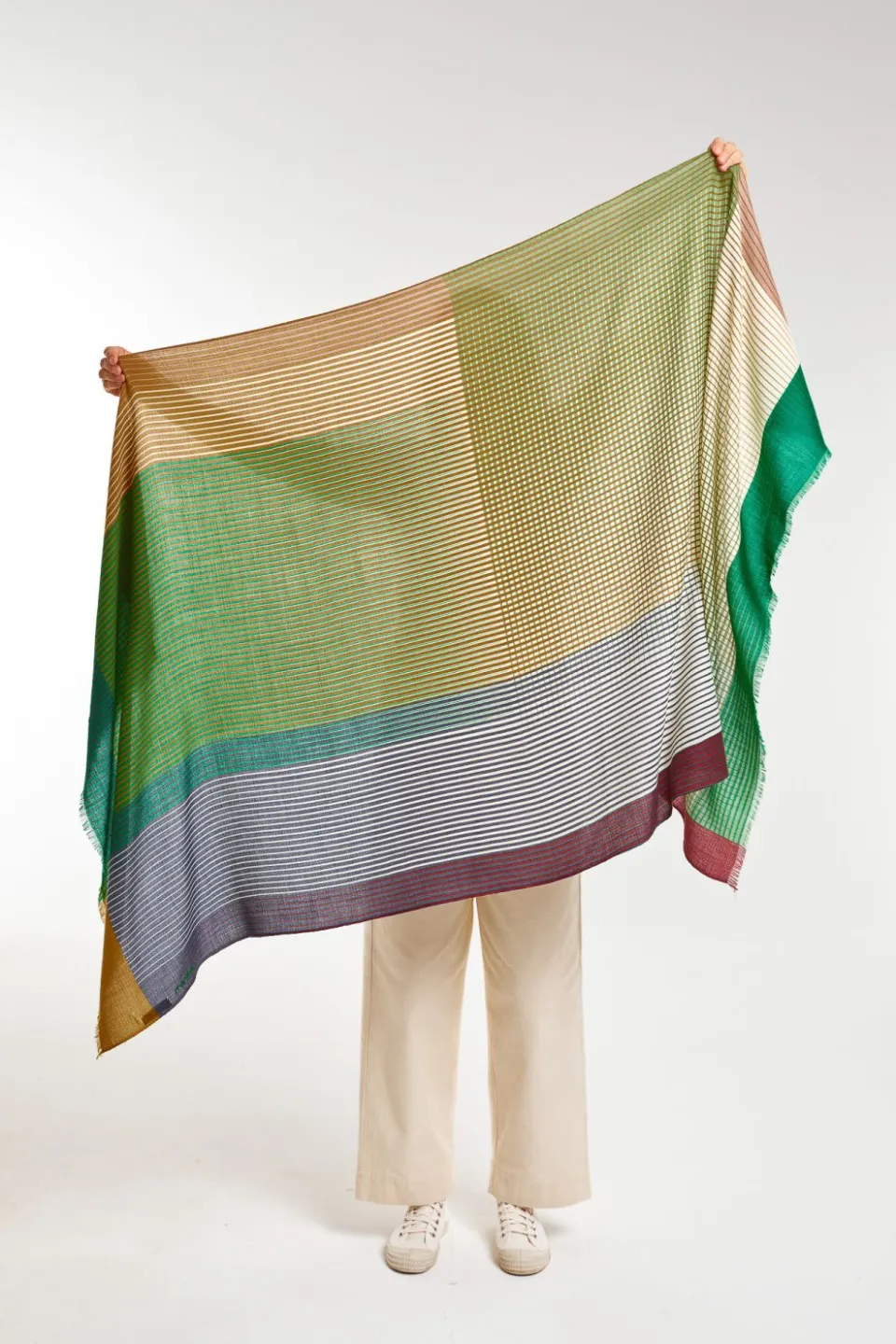 Best Mapoésie Foulard Spectre Vert