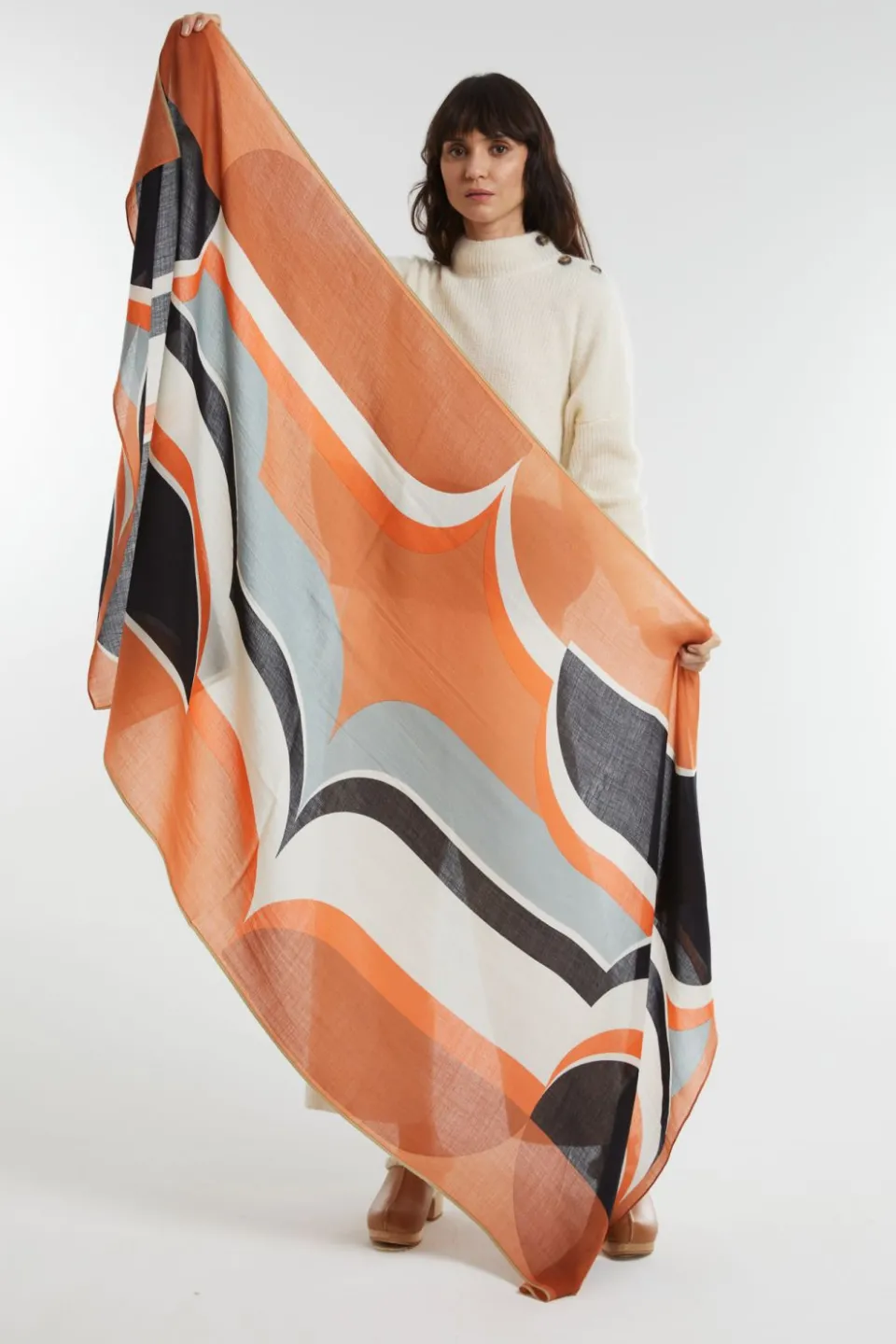 Discount Mapoésie Foulard Wonder Peche