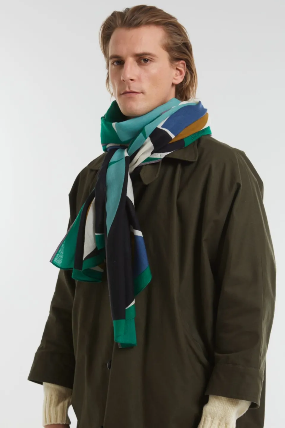 Outlet Mapoésie Foulard Wonder Vert