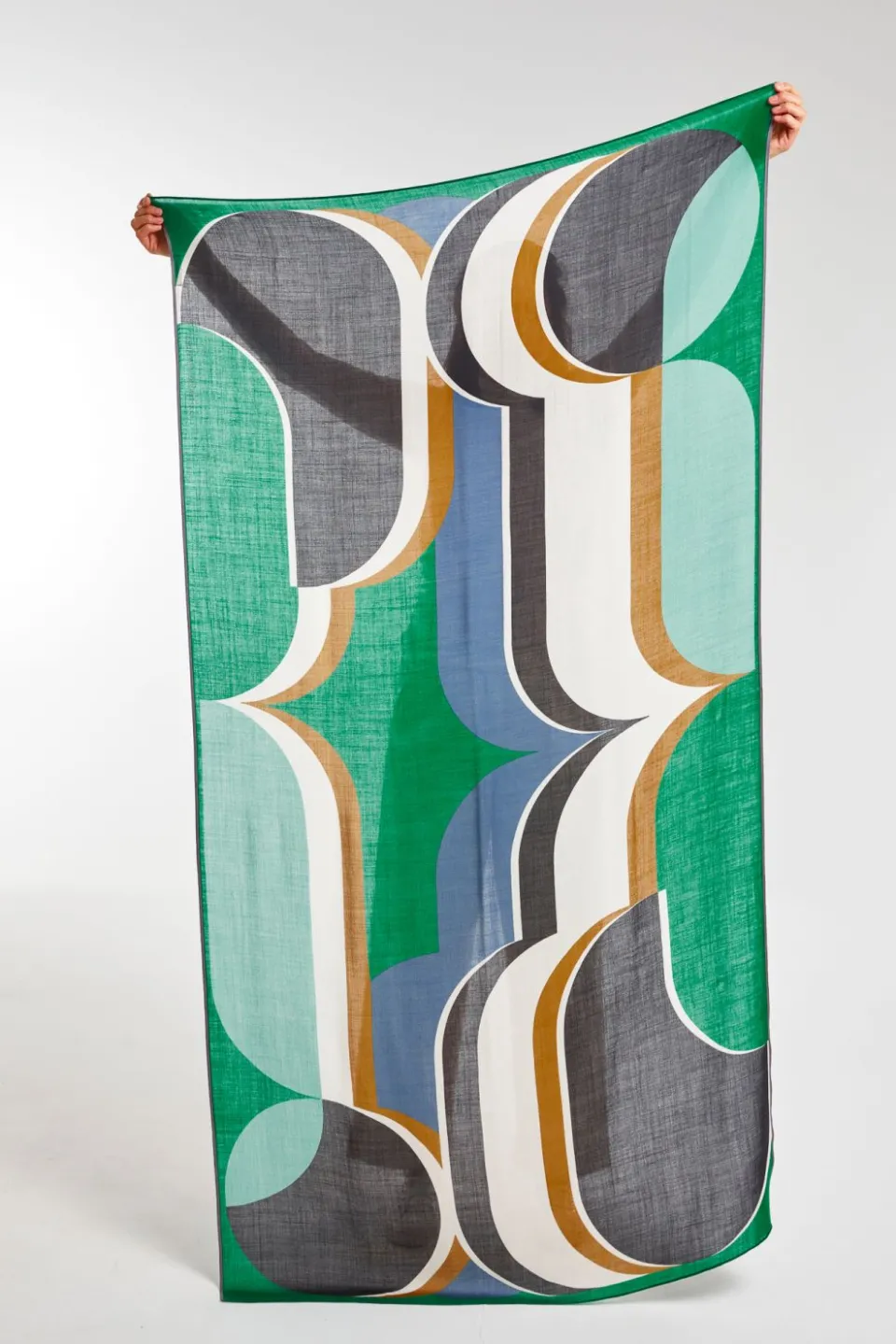 Outlet Mapoésie Foulard Wonder Vert