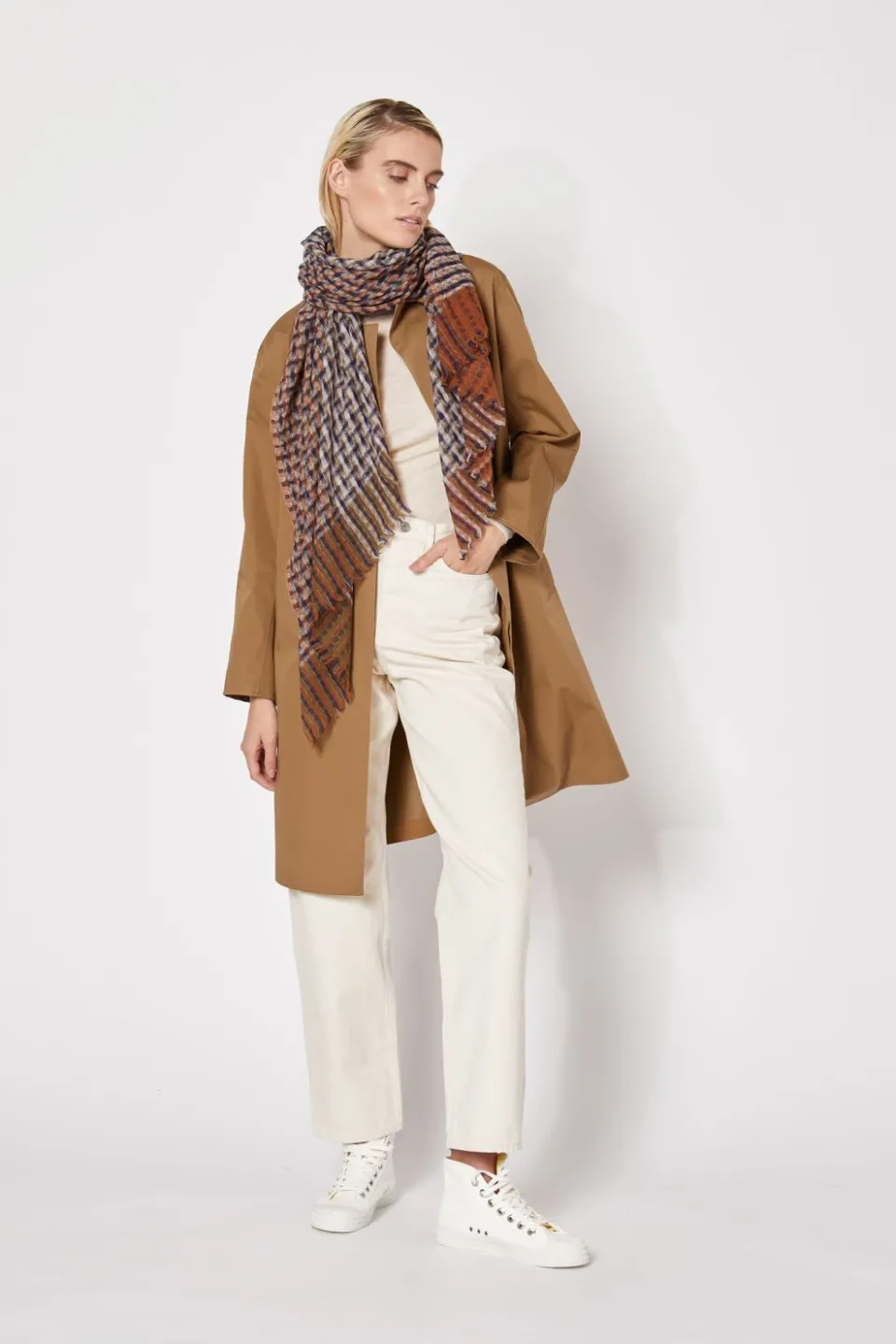 Discount Mapoésie FOULARD AVENTURE FUMÉE