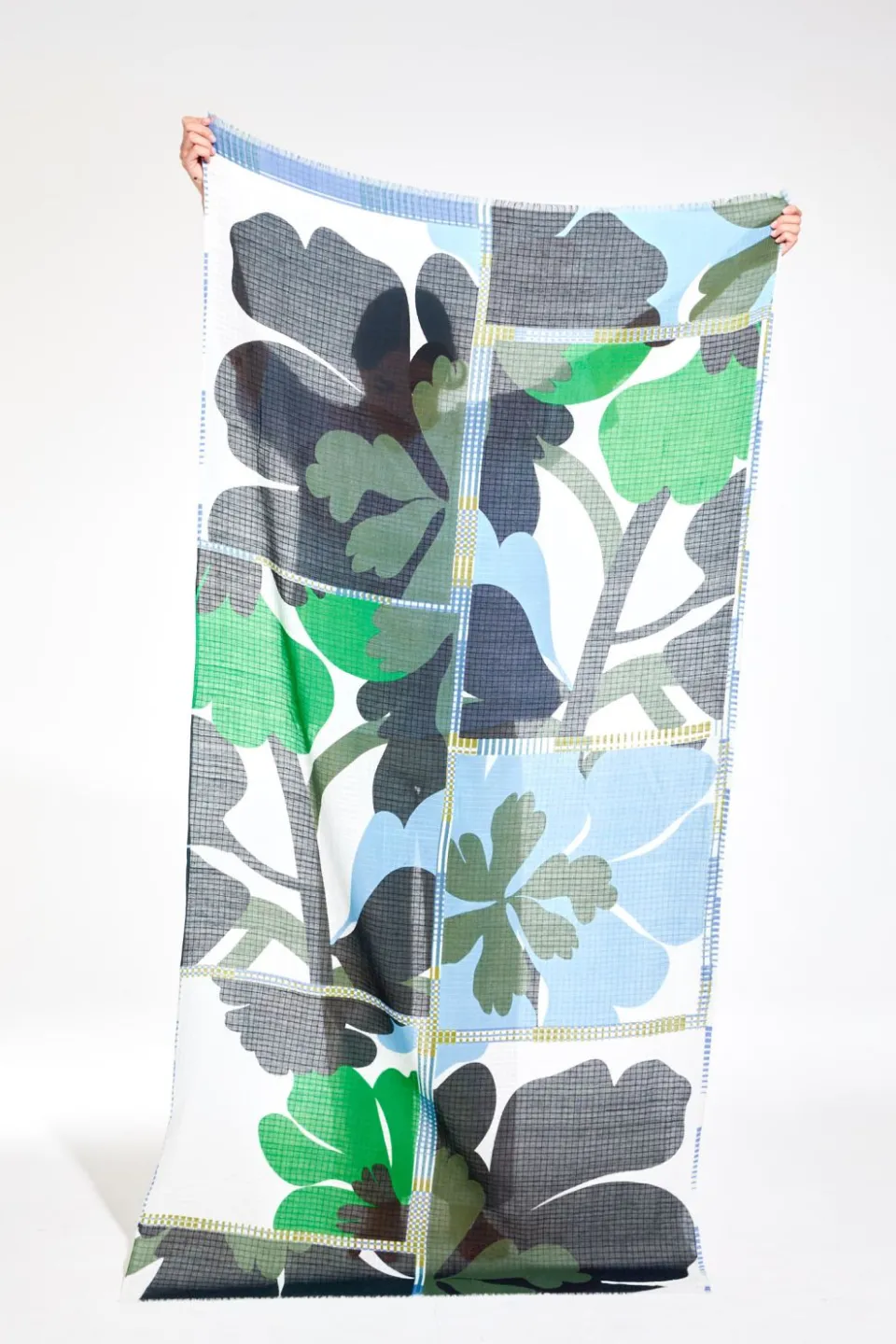 Best Mapoésie Foulard Bloom Bleu