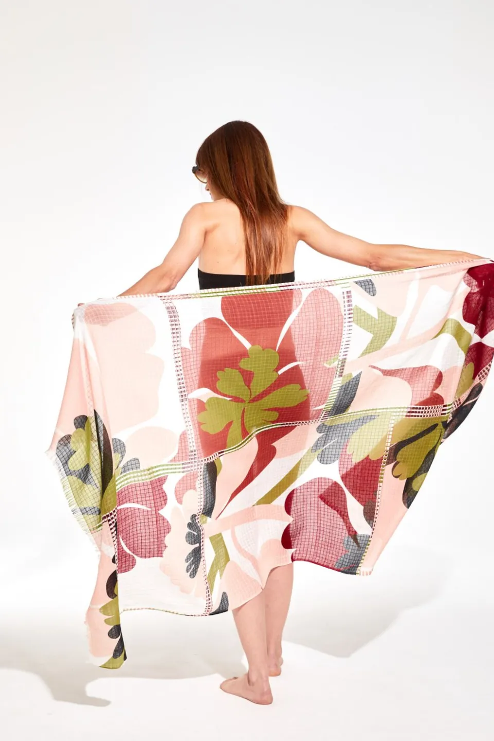 Discount Mapoésie Foulard Bloom Pastel