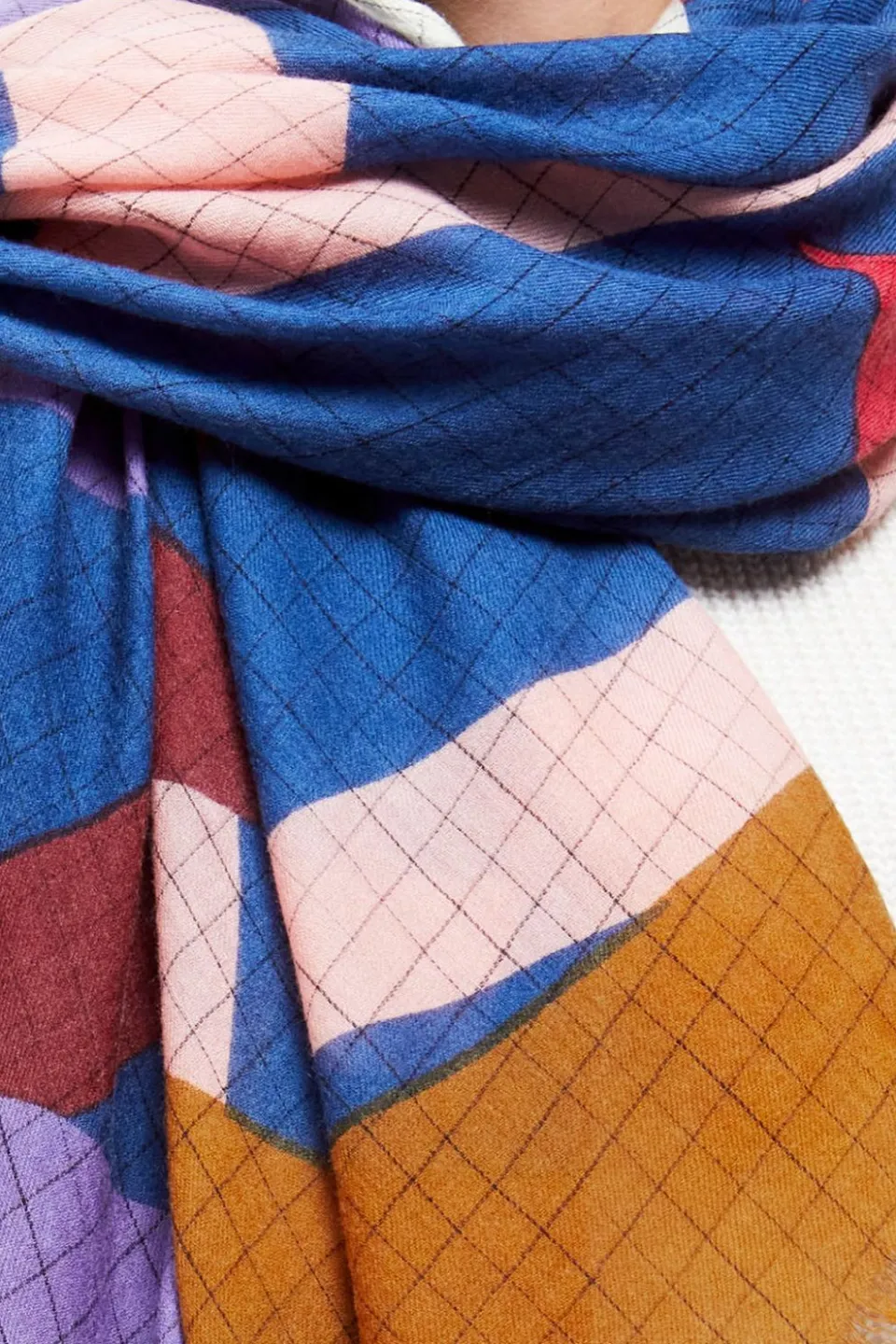 Outlet Mapoésie Foulard Chance Nuit