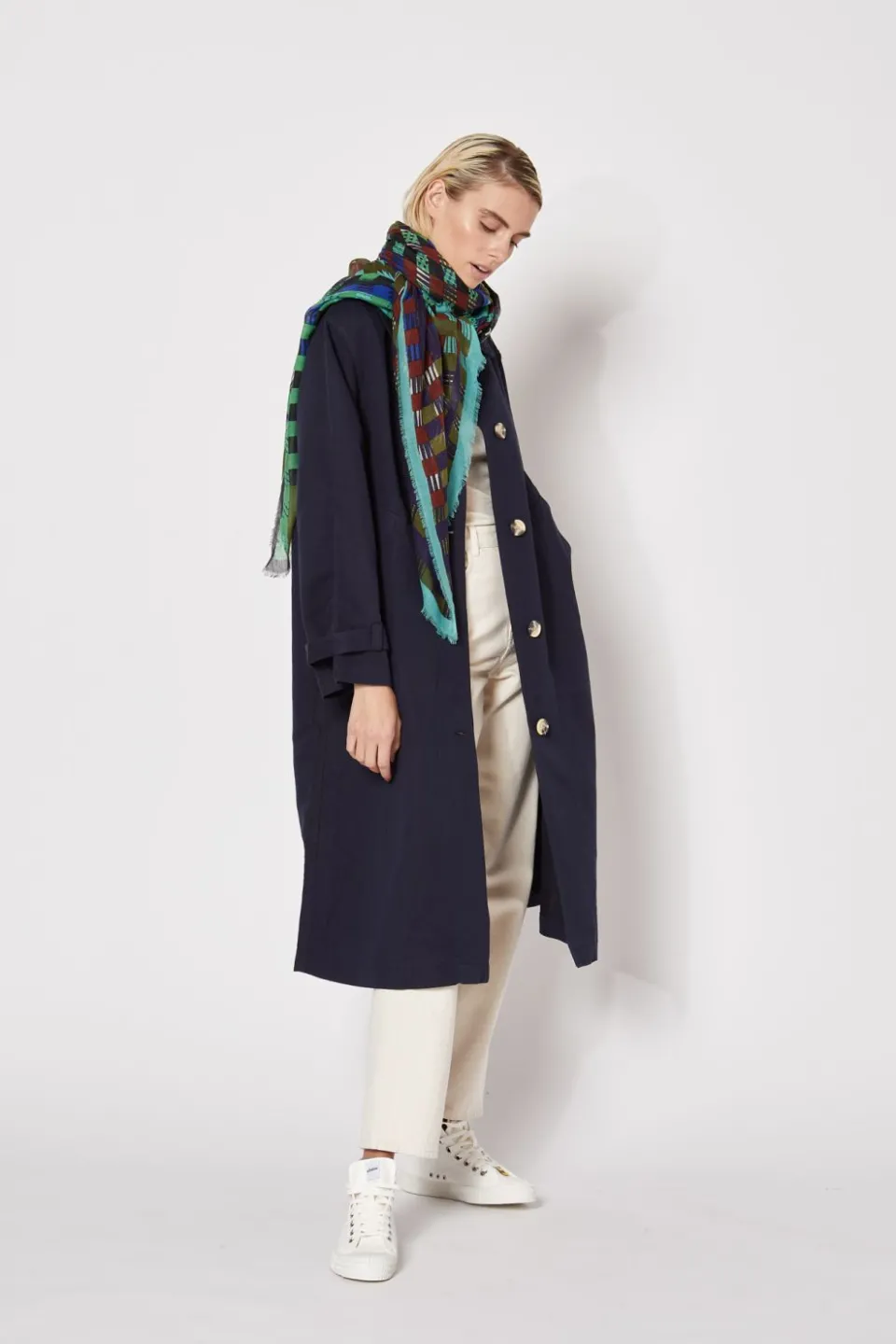 Hot Mapoésie FOULARD CRESCENDO VERT