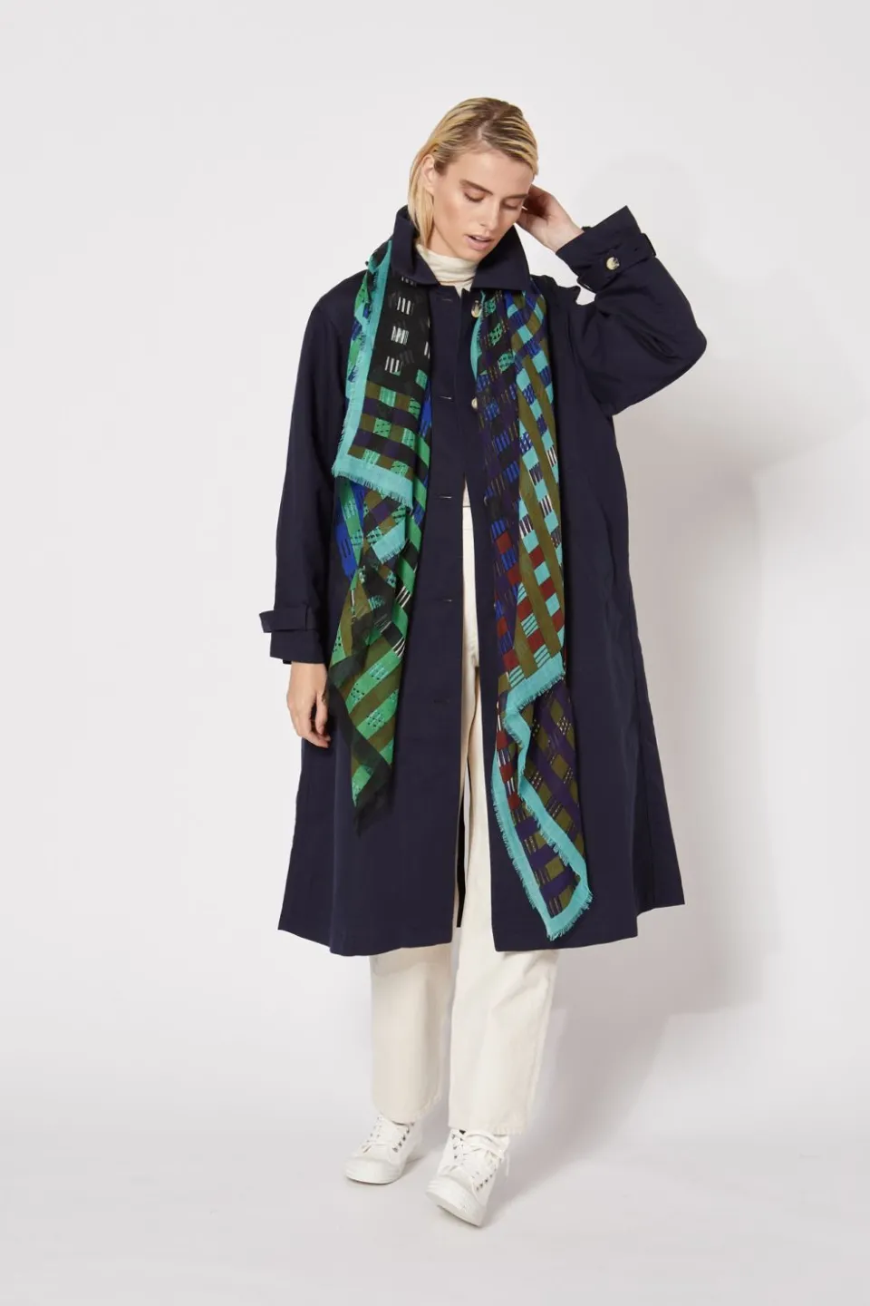 Hot Mapoésie FOULARD CRESCENDO VERT
