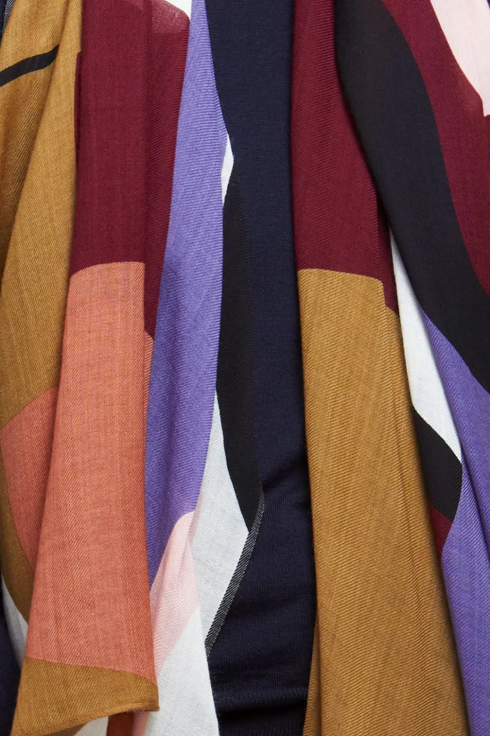 New Mapoésie Foulard Envolée Kaki