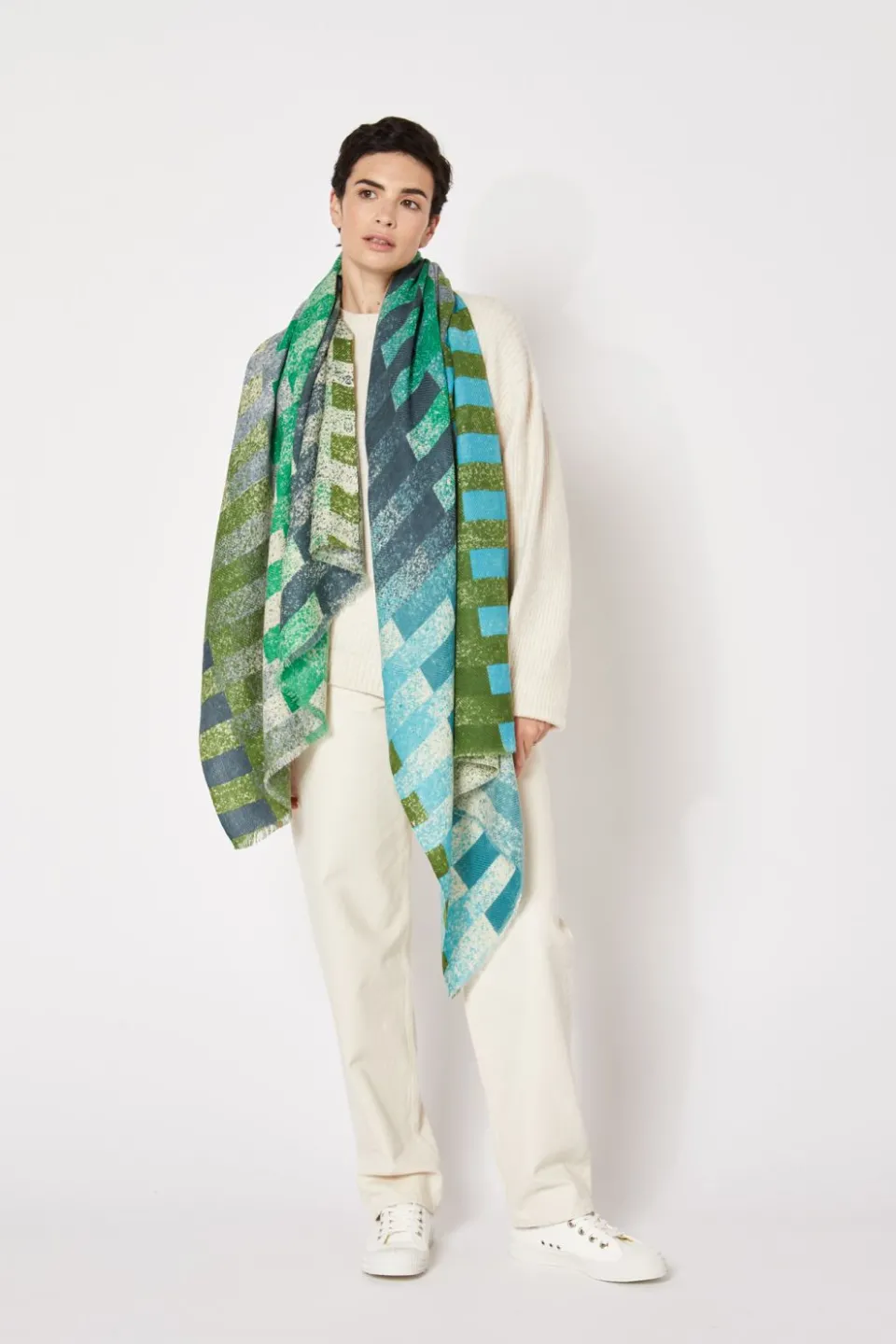 Discount Mapoésie FOULARD MUSICAL MENTHE