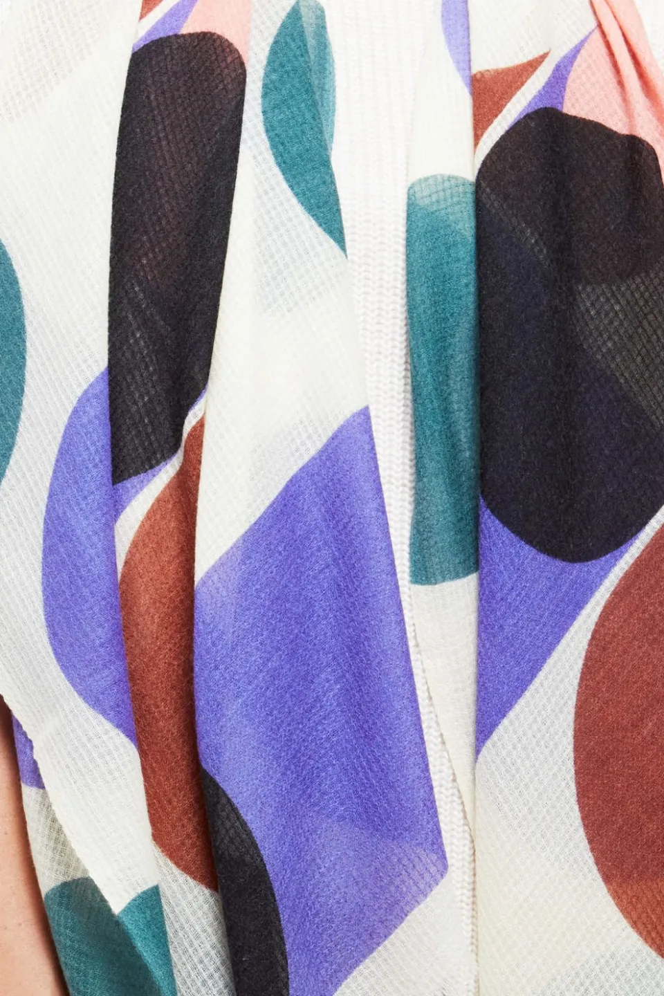 Hot Mapoésie Foulard Ondulation Violet