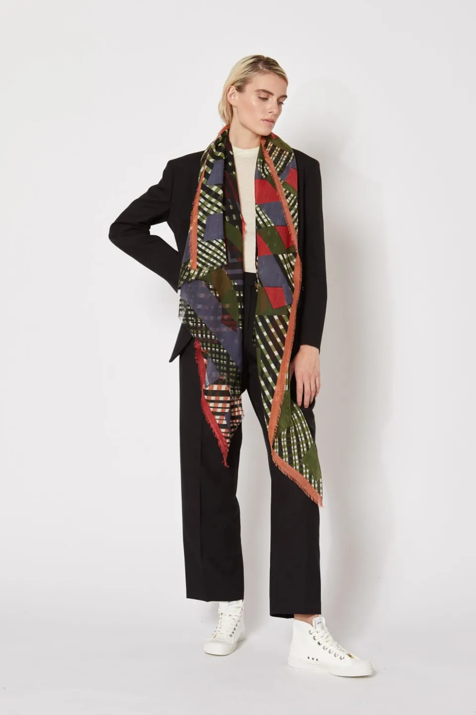 Hot Mapoésie FOULARD PERCUSSIONS KAKI