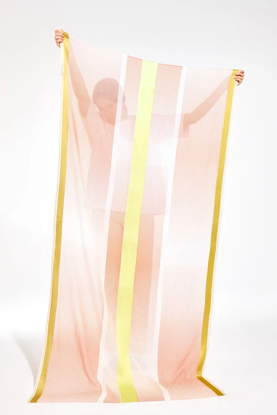 Outlet Mapoésie Foulard Spectre Orange